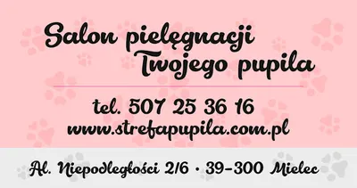 Strefa Pupila - salon groomerski, sklep zoologiczny